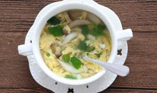 虾炒白玉菇汤的做法 白玉菇汤的做法